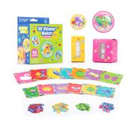 Learning Resources Recharge Sticker Maker 3D Jardin, Kit Créatif Enfant, Créer Autocollants, Activité Manuelle sans Colle, Machine Compatible, 5 Ans+