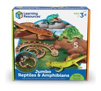 Learning Resources Reptiles et amphibiens géants Tortue Gecko Serpent