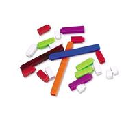 Learning Resources Resources-LER7480 Kit d?Introduction aux réglettes Cuisenaire en Plastique emboîtables de (Jeu de 74), LER7480