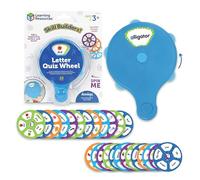 Learning Resources Roue Quiz Alphabet LER3790, Dès 3 Ans, Initiation ABC, Lettres et Sons, Apprentissage Autonome, Jeu Éducatif Maternelle