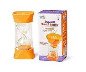 Learning Resources Sablier Géant 5 Minutes - Minuteur Enfant Coloré - Timer Montessori pour Brossage Dents, Devoirs, Jeux - Dès 3 Ans
