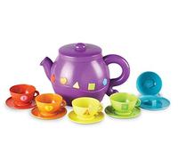 Learning Resources Serving Shapes Tea Set, Learning Shapes And Colors Toy