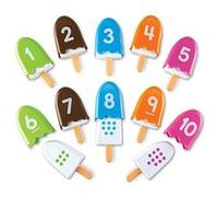 Smart Snacks Number Pops, Set of 10