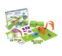 Learning Resources - Souris robot rechargeable Code & Go, jeu de codage STEM 55 pièces dès 4 ans