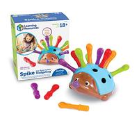 Learning Resources Spike Le Hérisson - Jouet Éducatif Motricité Fine Dès 18 Mois - 12 Piques Colorées - Apprentissage Couleurs et Formes - Idée Cadeau Noël Bébé