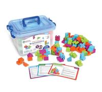 Learning Resources STEM Explorers Brainometry Ensemble de Classe LER9467, Dès 5 Ans, 3D-Puzzles, Coopération & Logique, 120 Pièces, Défis STEM