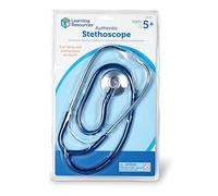 Learning Resources Stéthoscope Éducatif Fonctionnel - Jouet Scientifique pour Enfants - Dès 5 Ans - Plastique Résistant - Idéal pour Jeu d’Imitation