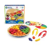 Learning Resources Super Tri Pie - 68 pices, partir de 3 ans, jouet de motricit fine, jeux d'apprentissage prscolaire, dveloppe le comptage