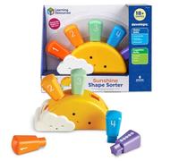 Learning Resources Trieur de Formes Soleil, dès 18 Mois, Jeu d’Assortiment de Formes, Motricité et Reconnaissance des Couleurs