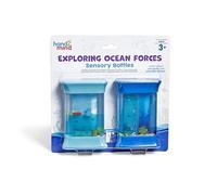 Learning Resources Tubes Sensoriels Forces Océaniques, Jouets Sensoriels, Âges 3+, Fidget Apaisant, 2 Tubes