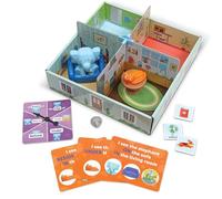 Learning Resources Un éléphant dans la pièce, Jeu pour Les Mots de Position, Jeu éducatif pour Enfants, Jeux de société pour Enfants, dès 4 Ans