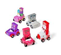 Learning Resources Véhicules Mini Numberblocks de Six à Dix, dès 3 Ans, Jeu éducatif pour Apprendre Les nombres et Les Formes