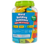 Learning Resources Word Building Dominoes Jeu De Société Éducatif