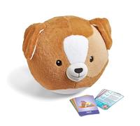 Learning Resources Yoga Ball Buddy avec BubblePlush Chien, pour Enfants dès 3 Ans, Jeu pour Équilibre et Mouvement, avec 12 Cartes et Pompe Incluse