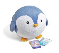 Learning Resources Yoga Ball Buddy avec BubblePlush Pingouin, Ballon de Yoga pour Enfants dès 3 Ans, Jeu de Yoga pour Équilibre et Mouvement, avec 12 Cartes Yoga et Pompe Incluse
