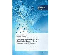 Learning Suggestion And Gratitude Speech Acts