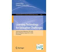 Learning Technology for Education Challenges: 14th International Workshop, LTEC 2026, Manila, Philippines, August 24-27, 2026, Proceedings