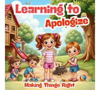 Learning to Apologize Making Things Right: Useful Social Skill To Help You Get Along By Saying Sorry Ages 4-7 (Little Lessons with Big Hearts Series)