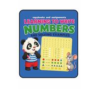 Learning To Write Numbers And Solving Examples: Fun Math Workbook for Kids Ages 3-5. Includes Addition, Subtraction, Time-Telling, and Logic Games.
