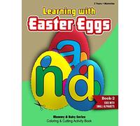 Learning With Easter Eggs - Book 2 - Eggs With Small Alphabets - 2years+Mommies