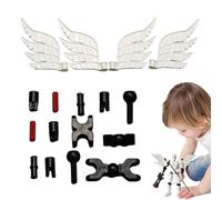 LearnLyrics Ailes de Figurines d'action,Accessoires de Figurines d'action imprimées en 3D,Jouet Anti-Stress DIY | Les Robots Mobiles et Mobiles de Bureau d'objets de Collection décoratifs améliorent