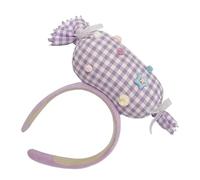 LearnLyrics Bandeau pour femme | Bandeau 3D Candy Accessoires de costume - Bandes confortables pour Halloween, fête d'anniversaire, amis, Noël, tenue de cheveux tendance