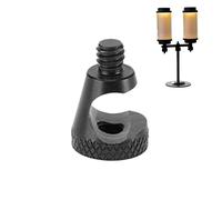 LearnLyrics Barre lumineuse de camping amovible | Support de lampe de table, alliage d'aluminium, pour camping, pêche, jardin, terrasse, balcon, pique-nique, foyer, plein air, loisirs