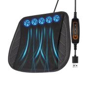 LearnLyrics Coussin de refroidissement pour siège de voiture adulte : coussin en maille respirante, design confortable assis, coussin portable, installation facile | Choix de conduite