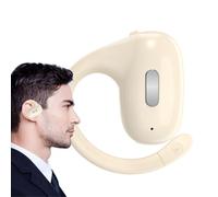 LearnLyrics Écouteurs sans Fil avec Réduction De Bruit, Écouteurs sans Fil avec Oreille Iron-5,4 sur-Auriculaires avec Ligne D'os, Frénésie De Couple Intelligente, Oreille À Oreille Unique pour