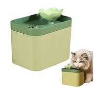 LearnLyrics Fontaine à eau pour chat - Distributeur d'eau pour animaux de compagnie, fournitures d'alimentation en eau | Fontaine d'eau automatique renforcée pour chat et chien, distributeur d'eau en