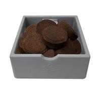 LearnLyrics Grande Poubelle À - Seau À Antidérapant, Barre Durable Absorbant Les Chocs, Station De Déchets De Comptoir De Cuisine, Accessoires Pro- | Collecteur De Marc Facile À Nettoyer Pour