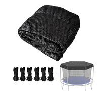 LearnLyrics Housse Trampoline - Housse De Protection Imperméable Et Robuste - D'Ombrage Solaire pour Trampoline - pour Le Saut en Extérieur Arrière-Cour Cour Aire De Jeux