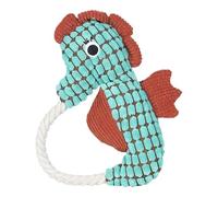 LearnLyrics Jouet pour Chiens Animaux en Peluche, Jouets de Chien en Peluche Dur | Jouet sonore de Chien en Peluche - Stimuler la de Dentition, Le Jeu interactif de la Corde en Coton avec du Papier