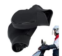LearnLyrics Mitaines chauffantes pour Guidon de Moto - Housse Thermique imperméable pour Temps Froid, Bouclier résistant au Vent pour vélo électrique, Gants Solides pour motoneiges | Kit fiable pour