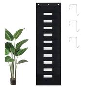 LearnLyrics Organiseur de fichiers mural - Porte-documents multifonctionnel, organiseur à crochets métalliques | Organiseur de rangement pliable pour fournitures de papeterie, rangement mural pour