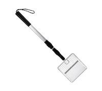LearnLyrics Pelle de poulailler - Râteau de poulailler - Pelle à litière extensible pour poulailler - Accessoire de poulailler - Pelle à déjections canines pour séparer les déjections et la saleté du