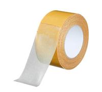 LearnLyrics Ruban adhésif robuste - Rouleau de montage double face, rubans bidirectionnels amovibles, liaison adhésive forte, fixation | Équipement fiable pour tapis, moquettes, la maison, mur