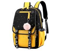 LearnLyrics Sac à dos femme, sac à dos pour l'école - Sac à bandoulière pour sacs de jour de l'enfant multiples | Belle école d'études à sac à dos Sacs de livres pour les achats de voyages en voyage