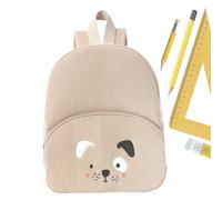 LearnLyrics Sac à dos ours pour filles - Sac à dos tendance pour la maternelle | Sac à dos d'école multi-poches pour enfants, garçons et filles, chien, Refer to description