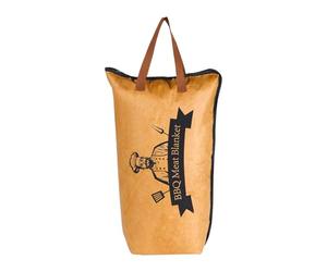 LearnLyrics Sac De Repos pour Viande BBQ - Couverture Thermique Robuste, Sac De Rangement pour À Large Ouverture, Accessoire Grill Master pour Viande Juteuse, Cadeau pour Hommes Et Femmes |