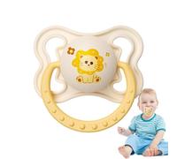 LearnLyrics Silicone Teether Pacificier, Pacificateur pour tout-petit,Toddler Soother pour le développement sensoriel | Autre à dentition confortable pour les, les filles, les garçons, les