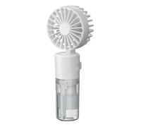 LearnLyrics Wasnebel Pulvérisateur manuel expéditeur avec ventilateur, réfrigérateur portable pliable | Solution fiable et pour soulager le dispositif de refroidissement ergonomique de la chaleur