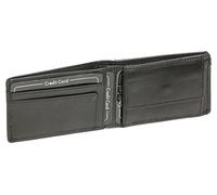 LEAS Petit Portefeuille pour Homme et Femme Format Paysage avec Film de Blocage de sécurité RFID, Cuir véritable, Noir Mini-Edition''