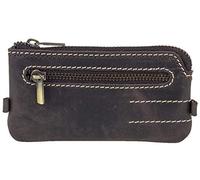 LEAS Pochette pour clés, cuir véritable, marron Vintage-Collection''