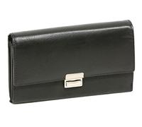 LEAS Portefeuille pour serveur chauffeur de taxi, cuir véritable, noir Special Edition''