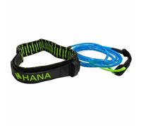 Leash Ceinture Wingfoil HANA 8' | Ceinture Néoprène & Silicone Anti-Glisse | Corde TPU 7mm Haute Résistance | Système de Sécurité Largage Rapide | Tailles S/M & L/XL (S/M)