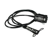 Leash de surf Balin Storm Rider Noir 10 mm