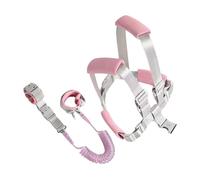 Leash pour tout-petit - laisse enfant | harnais de bébé | Élingue pour tout-petits Gooseket | Glow-in-the-Dark 3 IN1 HARNESS LIGNE DE CHAUTS DE SÉCURITÉ | Sécurité anti-perdue, support de marche,
