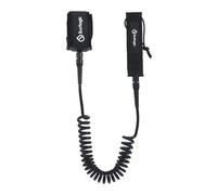 Surflogic Sup Coil Ankle 10´ Surf Leash Noir 8mm