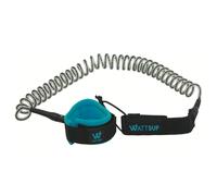 Wattsup - Leash 10' / 8mm Torsadé - Idéal pour Utilisation Sup Balade/Touring/Race - Compatibilité Universelle - Évite la Perte de Planche - Résiste aux Conditions Extrêmes - PB-WLSH10BK